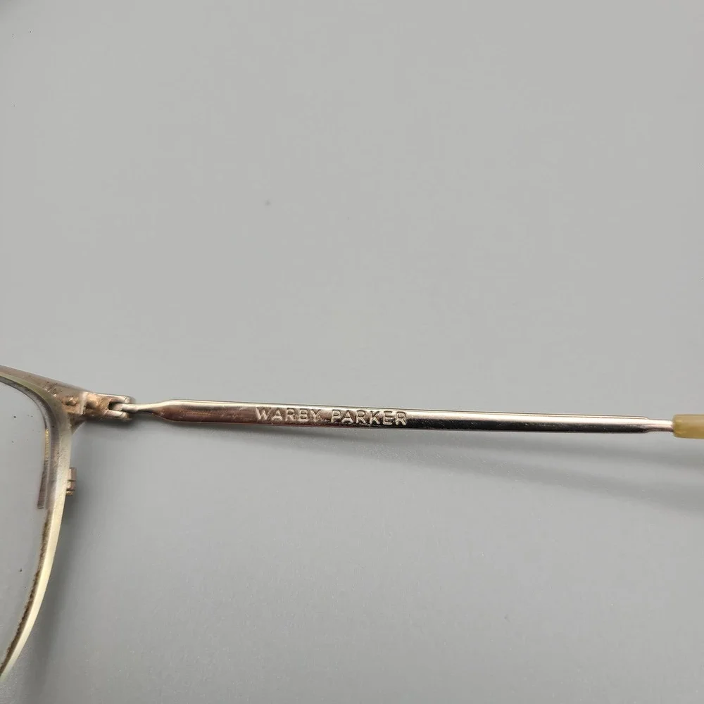 Warby Parker Ava 2233 Rose Gold Cat Eye Eyeglasses Frames 51-19-142